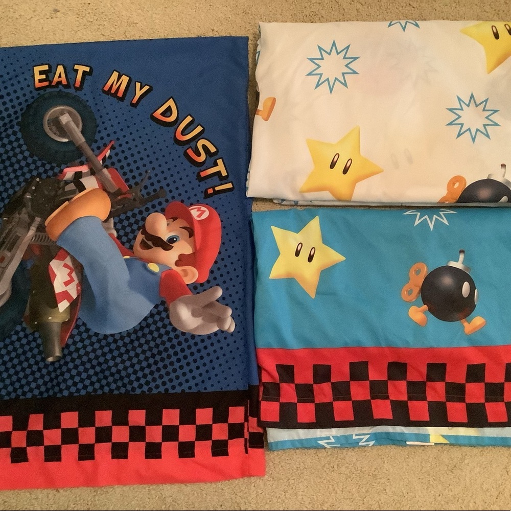 Mario Kart Sheet Set - Size Full